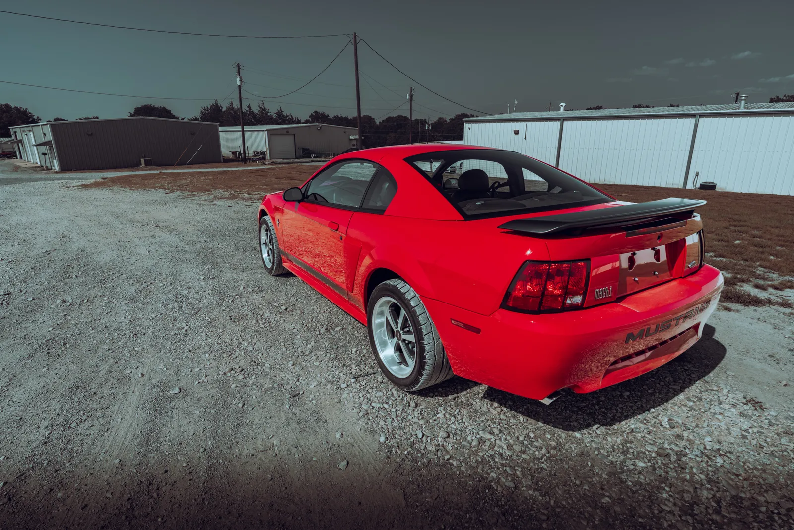 Low Miles 2003 Mustang Mach 1 Torch Red Perfection!