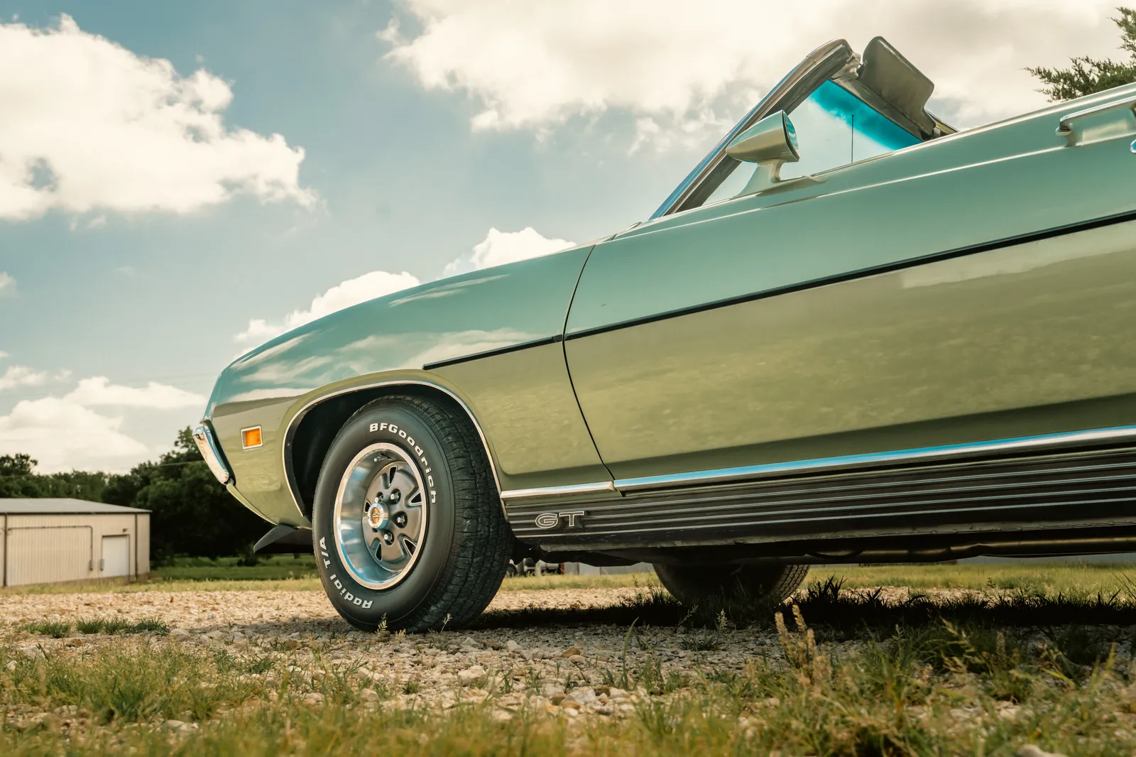 Driving a Well-Maintained Classic Torino!